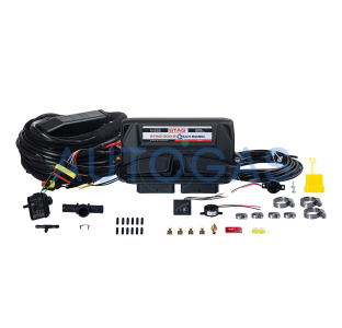 Электроника STAG-300 QMAX BASIC, 6 цил., разъем форсунок тип Valtek, без датчика темп.ред.