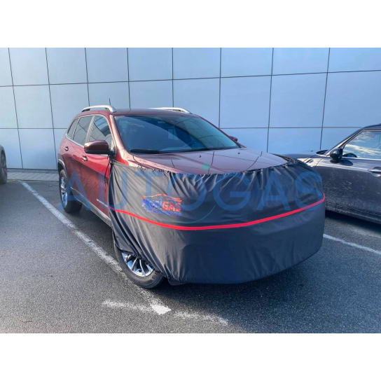 Накидка на переднюю часть авто, Profigas - 2 лого - фото 1