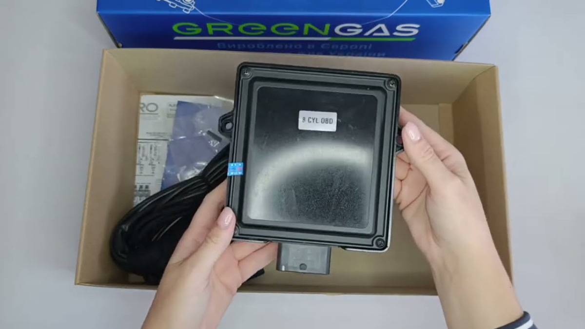 Электроника GREENGAS AERO OBD 8 цил пластиковый блок
