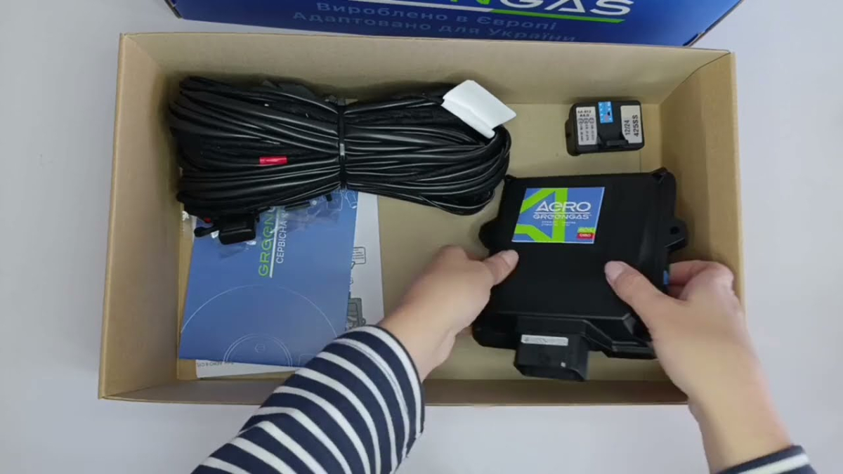 Электроника GREENGAS AERO OBD 6 цил (пластиковый блок)