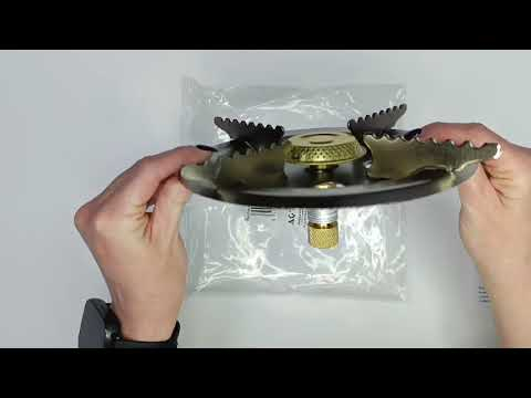 Горелка газовая большая для туристического баллона (Польша G 3/8″L), ASIA